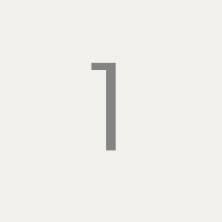 Letterbox Numbers - 50mm Height