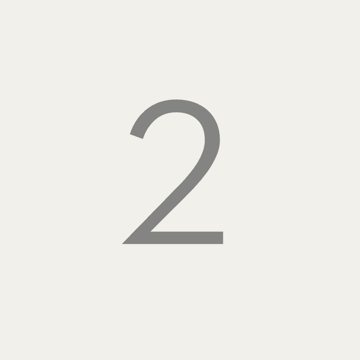 Letterbox Numbers - 50mm Height