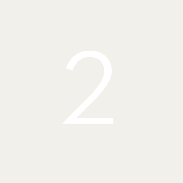 Letterbox Numbers - 50mm Height