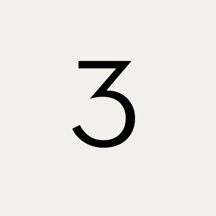 Letterbox Numbers - 50mm Height
