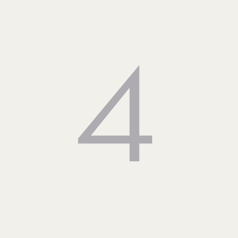 Letterbox Numbers - 50mm Height