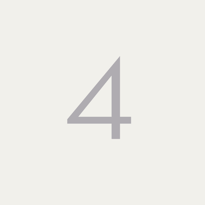 Letterbox Numbers - 50mm Height