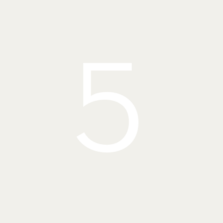 Letterbox Numbers - 50mm Height