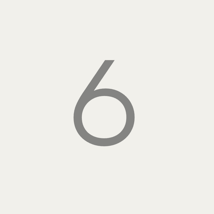 Letterbox Numbers - 50mm Height