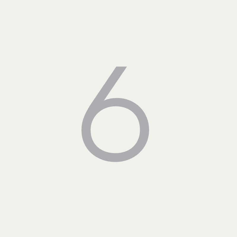 Letterbox Numbers - 50mm Height