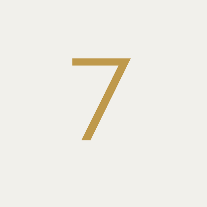 Letterbox Numbers - 50mm Height