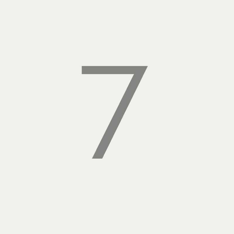 Letterbox Numbers - 50mm Height