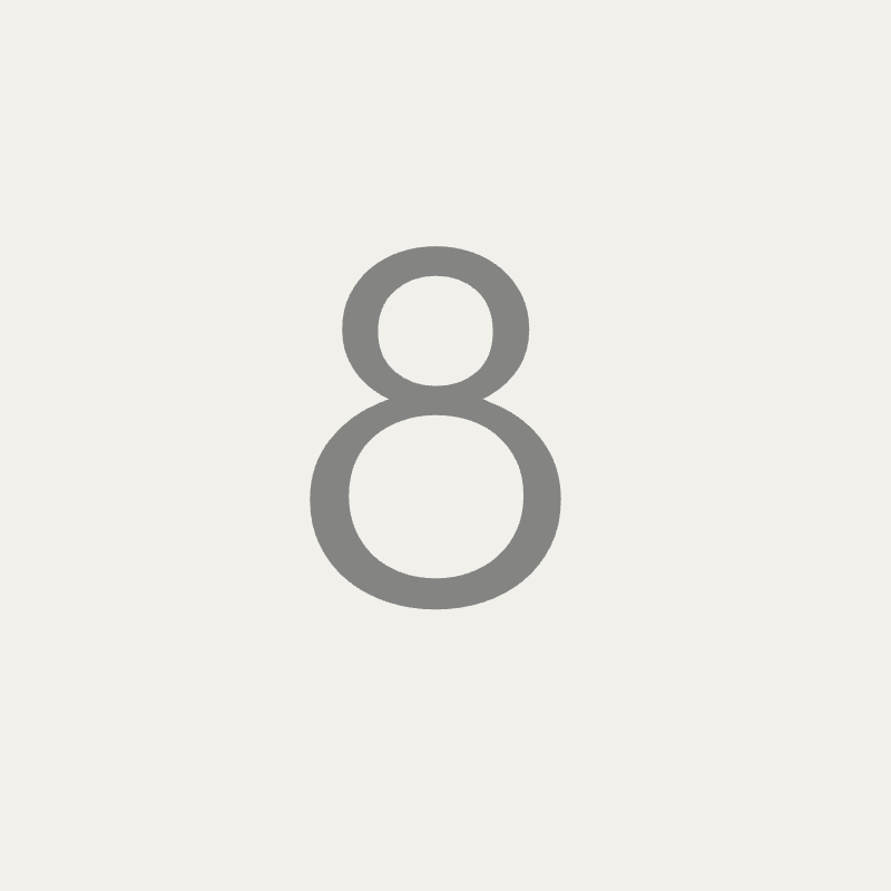 Letterbox Numbers - 50mm Height