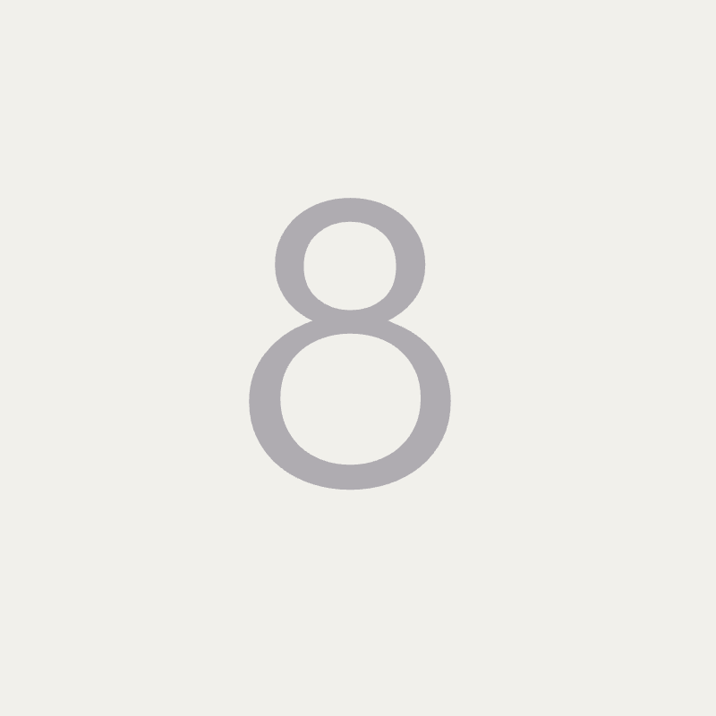 Letterbox Numbers - 50mm Height
