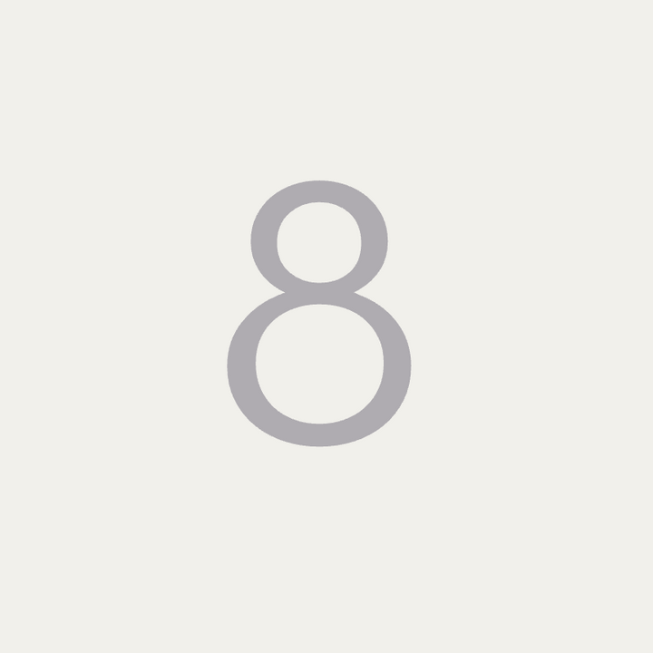 Letterbox Numbers - 50mm Height