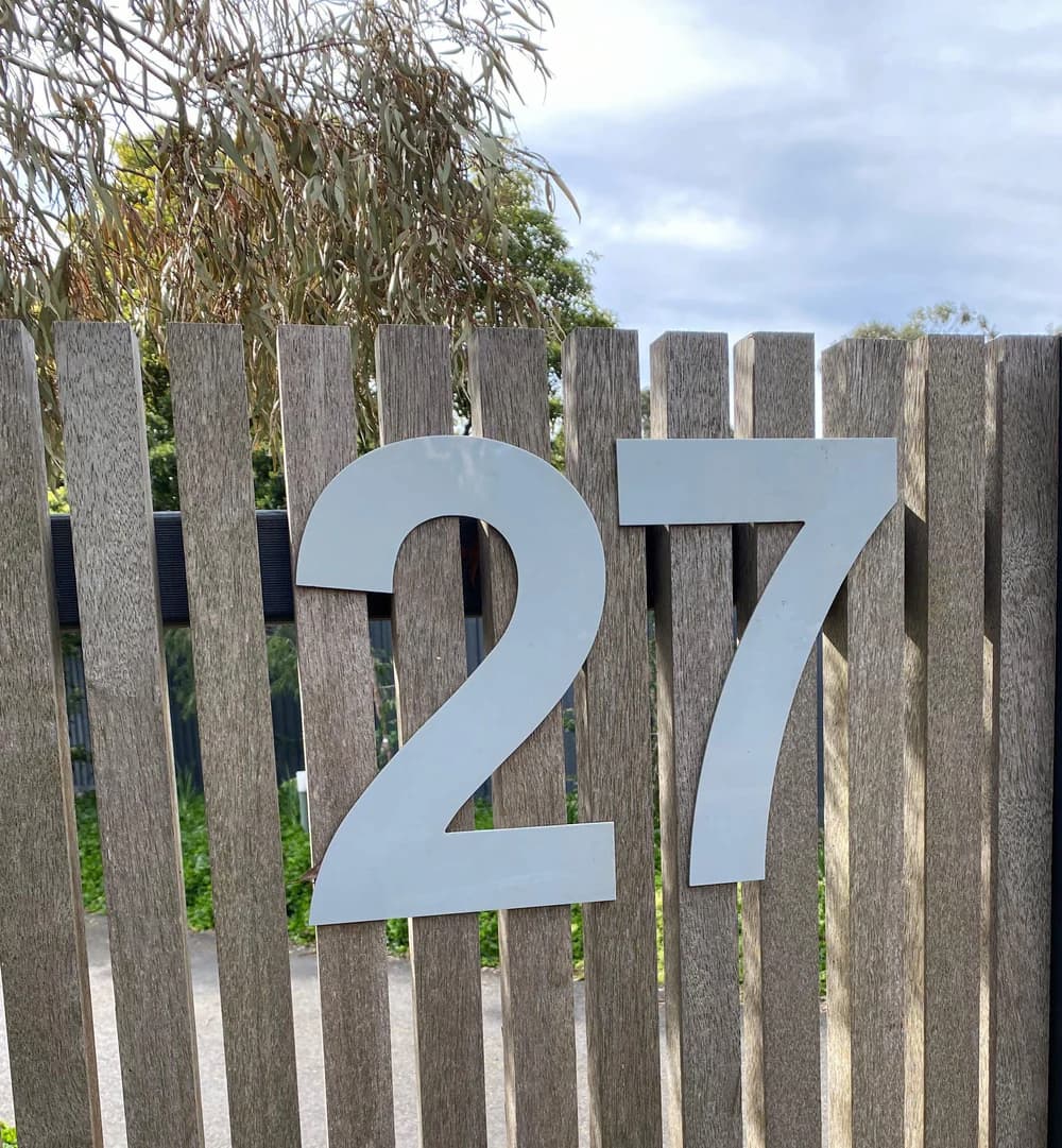 Large House Numbers