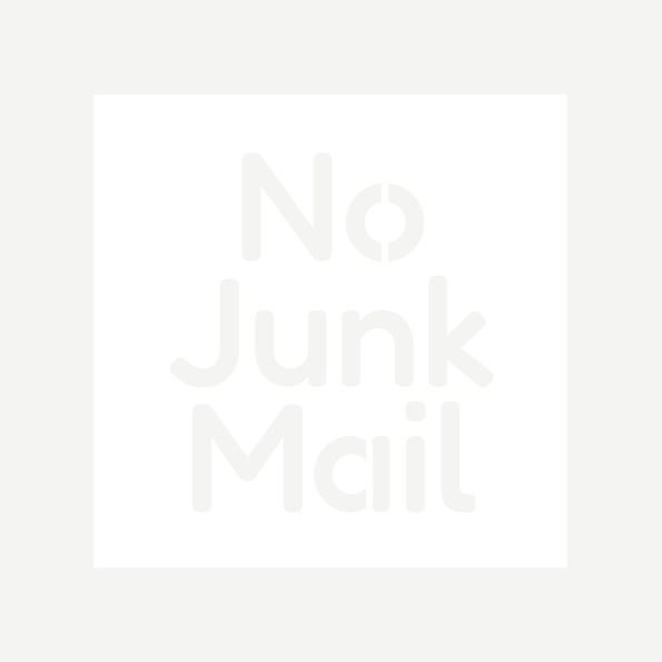 No Junk Mail Sign