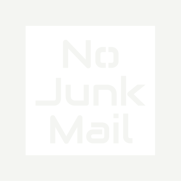 No Junk Mail Sign