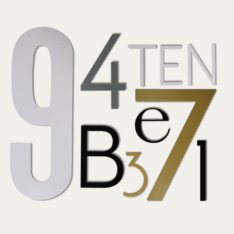 house numbers