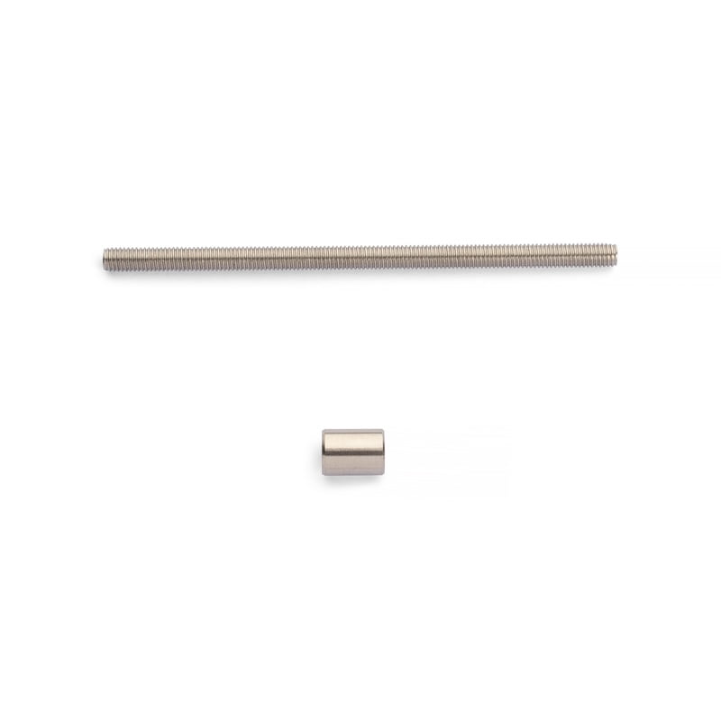 Extra long threaded rod and spacer